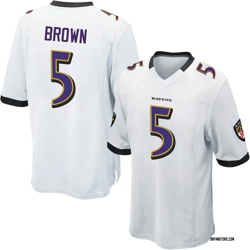 baltimore ravens jersey white